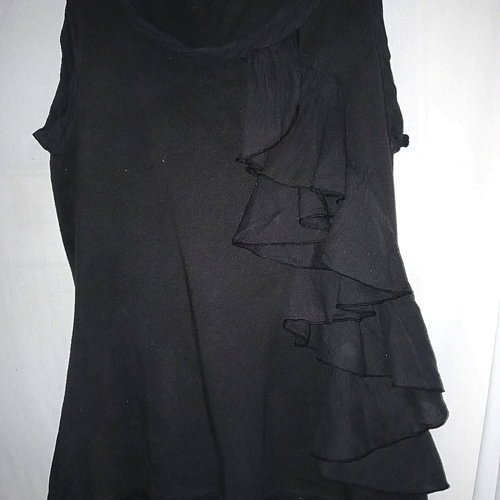 Coin 1804 Gray Cotton Sleeveless Tee Shirt.  NWT